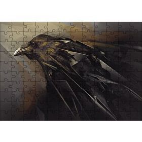 Cakapuzzle Amerikan Kargası 120 Parça Ahşap Puzzle