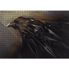 Cakapuzzle Amerikan Kargası Ahşap 1000 Parça Puzzle
