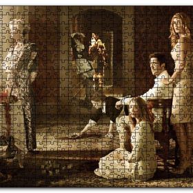 Cakapuzzle Amerikan Korku Hikayesi Cinayet Evi Görseli Mdf 120 Parça Puzzle