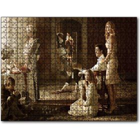 Cakapuzzle Amerikan Korku Hikayesi Cinayet Evi Görseli Mdf 120 Parça Puzzle