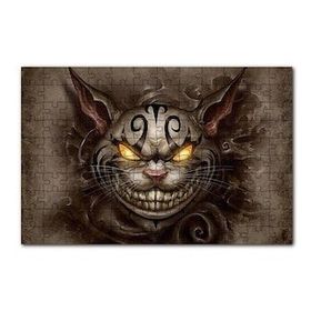 Cakapuzzle Amerikan Mcgee Cheshire Kedisi Görseli 120 Parça Ahşap Puzzle