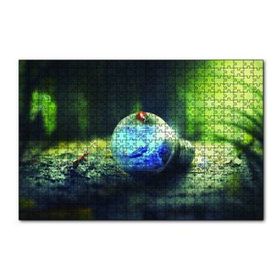 Cakapuzzle Ampül Doğa Karınca Uğurböceği 120 Parça Ahşap Puzzle