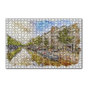 Cakapuzzle Amsterdam Suluboya Resim 120 Parça Puzzle