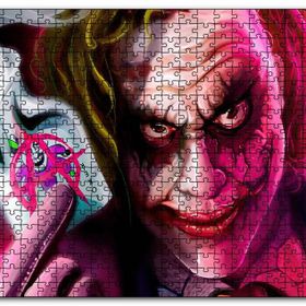 Cakapuzzle Anarşist Kartı İle Joker Görseli Mdf 120 Parça Puzzle