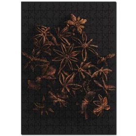 Cakapuzzle Anason Çiçekleri Karanlık Arkaplan Mdf 1000 Parça Puzzle