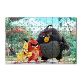 Cakapuzzle Angry Birds Çizgi Film 120 Parça Ahşap Puzzle