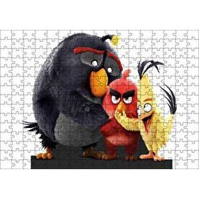 Cakapuzzle Angry Birds Karekterler Görseli Mdf 255 Parça Puzzle