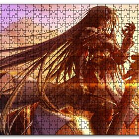 Cakapuzzle Animasyon Savaşçı Kadın Ahşap 500 Parça Puzzle