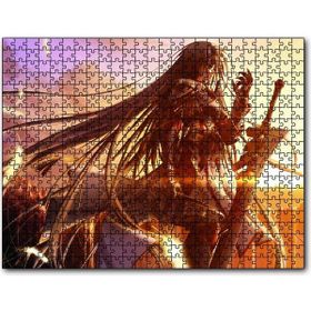 Cakapuzzle Animasyon Savaşçı Kadın Ahşap 500 Parça Puzzle