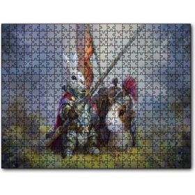 Cakapuzzle Animasyon Tavşan Şovalye Görseli Mdf 1000 Parça Puzzle