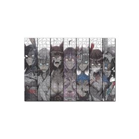 Cakapuzzle Anime Karakteri Kızlar Bir Arada Mdf 1000 Parça Puzzle
