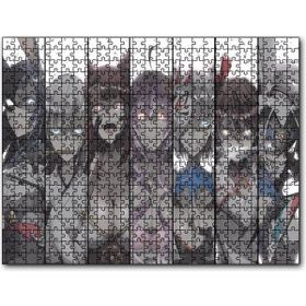 Cakapuzzle Anime Karakteri Kızlar Bir Arada Mdf 255 Parça Puzzle