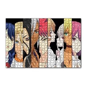 Cakapuzzle Anime Karakterler Şerit Kompozisyon 120 Parça Ahşap Puzzle