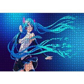 Cakapuzzle Anime Kız Uzun Saçlı 120 Parça Ahşap Puzzle