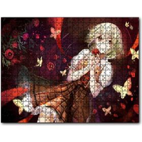 Cakapuzzle Anime Kız Yuuka Kazami Mdf 500 Parça Puzzle