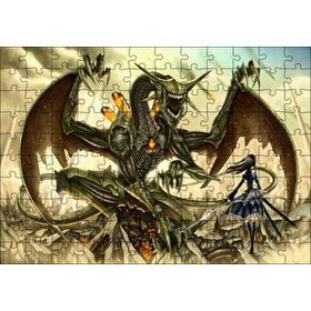 Cakapuzzle Anime Kızları Anime Gia 120 Parça Ahşap Puzzle