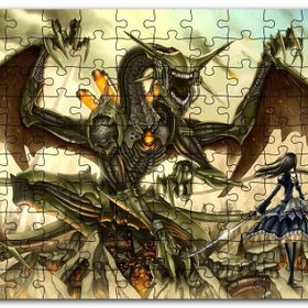 Cakapuzzle Anime Kızları Anime Gia Mdf 120 Parça Puzzle