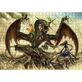 Cakapuzzle Anime Kızları Anime Gia Mdf 500 Parça Puzzle