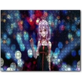 Cakapuzzle Anime Yalnız Hisseden Kız Ahşap 500 Parça Puzzle