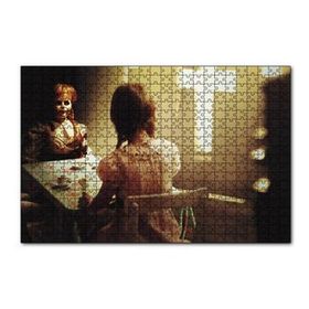Cakapuzzle Annabelle 2 Korku Karakteri 120 Parça Ahşap Puzzle