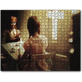 Cakapuzzle Annabelle 2 Korku Karakteri Mdf 1000 Parça Puzzle