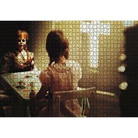 Cakapuzzle Annabelle 2 Korku Karakteri Mdf 1000 Parça Puzzle