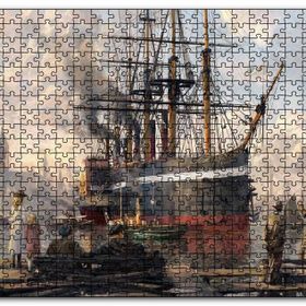 Cakapuzzle Anno 1800 Görseli Mdf 120 Parça Puzzle