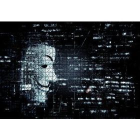 Cakapuzzle Anonymous Maske ve Kodlar 120 Parça Ahşap Puzzle