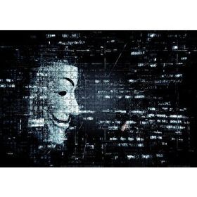 Cakapuzzle Anonymous Maske ve Kodlar Ahşap 500 Parça Puzzle