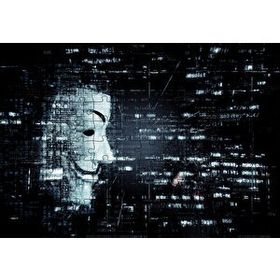 Cakapuzzle Anonymous Maske ve Kodlar Mdf 120 Parça Puzzle
