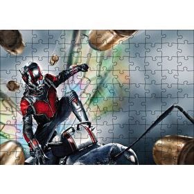 Cakapuzzle Ant Man Arının Üzerinde 120 Parça Ahşap Puzzle