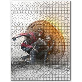 Cakapuzzle Ant Man Bozuk Para Kalkanı Ahşap 1000 Parça Puzzle