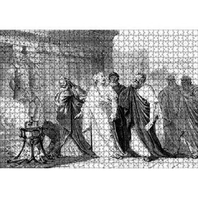 Cakapuzzle Antik Dünyada Bilimsel Düşüncenin Evrimi 120 Parça Ahşap Puzzle