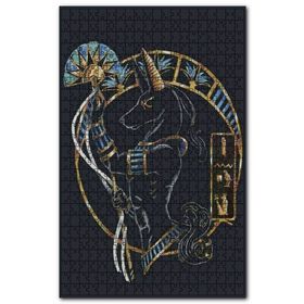 Cakapuzzle Antik Mısır Anubis ve Hiyeroglifler Ahşap 255 Parça Puzzle