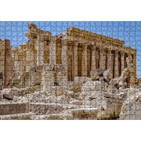 Cakapuzzle Antik Tapınak Kalıntıları 120 Parça Ahşap Puzzle