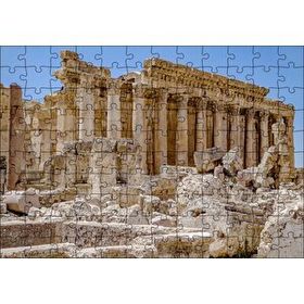 Cakapuzzle Antik Tapınak Kalıntıları 120 Parça Ahşap Puzzle