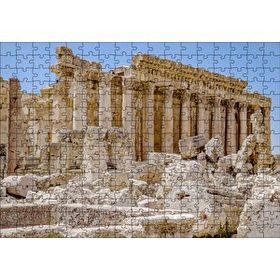 Cakapuzzle Antik Tapınak Kalıntıları 120 Parça Ahşap Puzzle