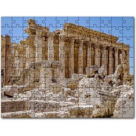Cakapuzzle Antik Tapınak Kalıntıları Mdf 1000 Parça Puzzle