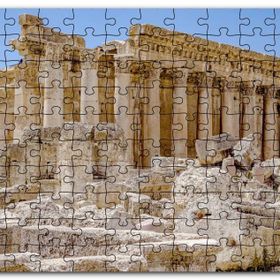 Cakapuzzle Antik Tapınak Kalıntıları Mdf 500 Parça Puzzle