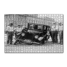 Cakapuzzle Antika Chevrolet Tekerlek Arızası 120 Parça Ahşap Puzzle
