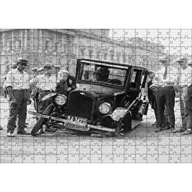 Cakapuzzle Antika Chevrolet Tekerlek Arızası Mdf 255 Parça Puzzle