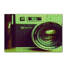 Cakapuzzle Antika Fotoğraf Makinası 120 Parça Ahşap Puzzle