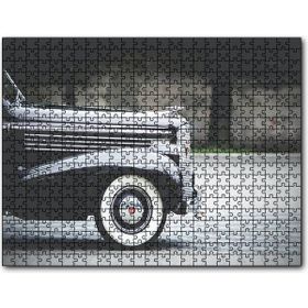 Cakapuzzle Antika Klasik Araba Ön Sağ Detay 1000 Parça Puzzle