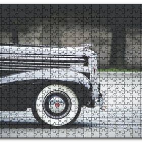 Cakapuzzle Antika Klasik Araba Ön Sağ Detay Mdf 255 Parça Puzzle