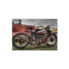 Cakapuzzle Antika Motosiklet ve Araba Görseli 500 Parça Puzzle