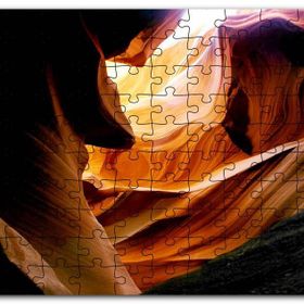 Cakapuzzle Antilop Kanyonu Kızıl Kumlar ve Kayalar Mdf 500 Parça Puzzle