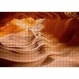 Cakapuzzle Antilop Kanyonu Kızıl Kumlar ve Kayalar Mdf 500 Parça Puzzle