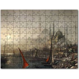 Cakapuzzle Antropolojik Eski Dünya Haritası Mdf 500 Parça Puzzle
