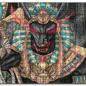 Cakapuzzle Anubis ve Asası Mdf 1000 Parça Puzzle