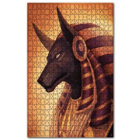 Cakapuzzle Anubis Yakın Plan Yan Portre Ahşap 1000 Parça Puzzle